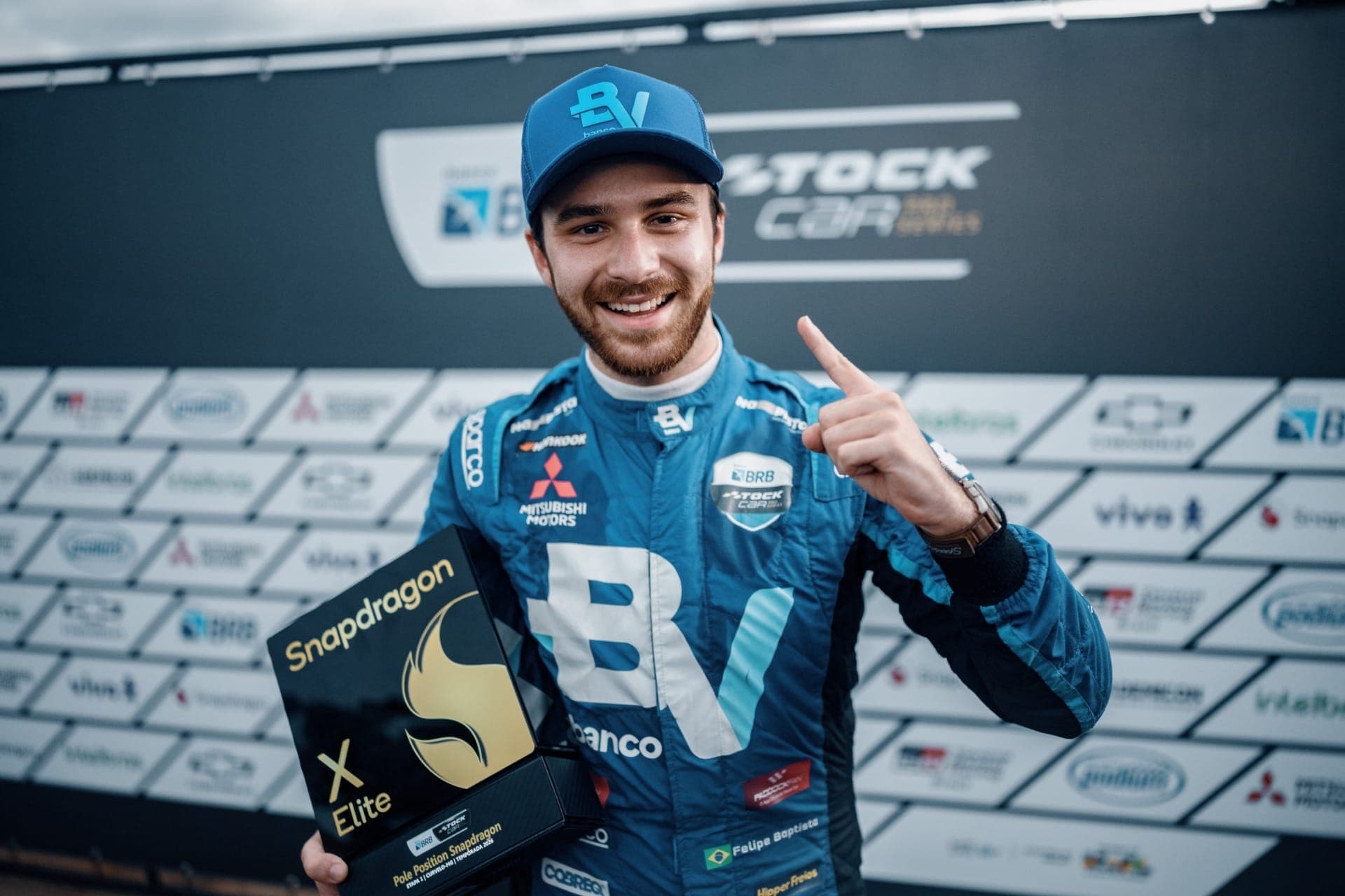 Felipe Baptista fez a primeira pole-position da temporada 2026