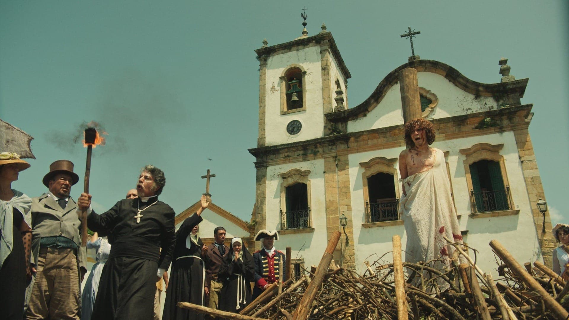 Padre Melo Franco condena Severina a ser queimada na fogueira