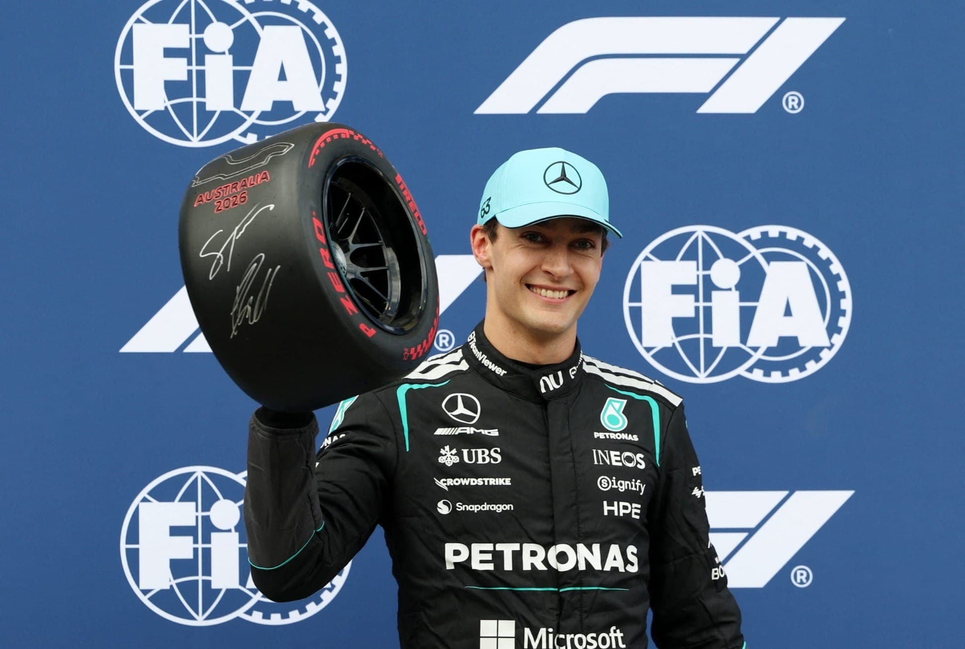 George Russell conquistou a pole position do GP da Austrália
