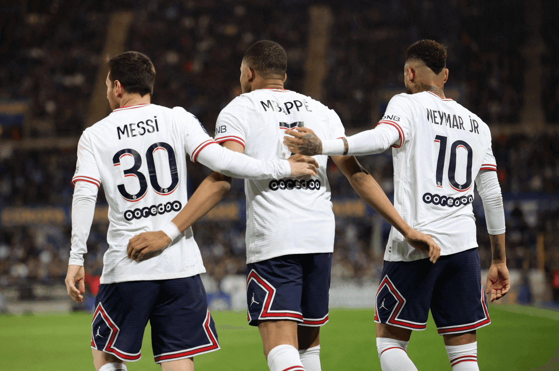 Messi, Mbappé e Neymar
