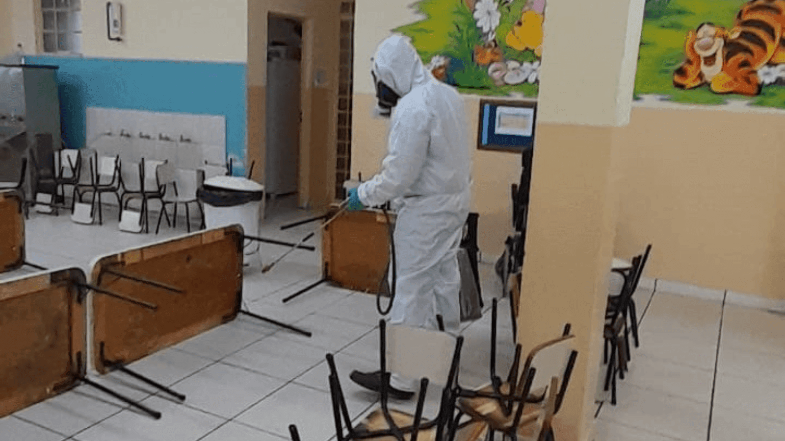 Foram feitas nebulizações, BCC e orientações à população