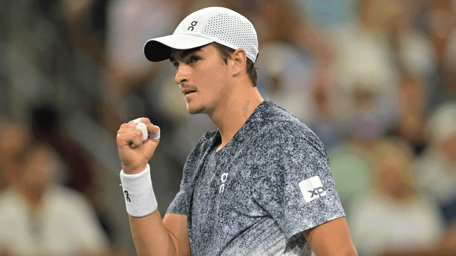 João Fonseca no torneio de Indian Wells