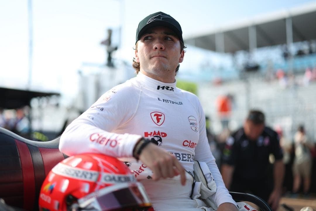 Fittipaldi disputa vitória até o fim e termina em 2º na Indy NXT