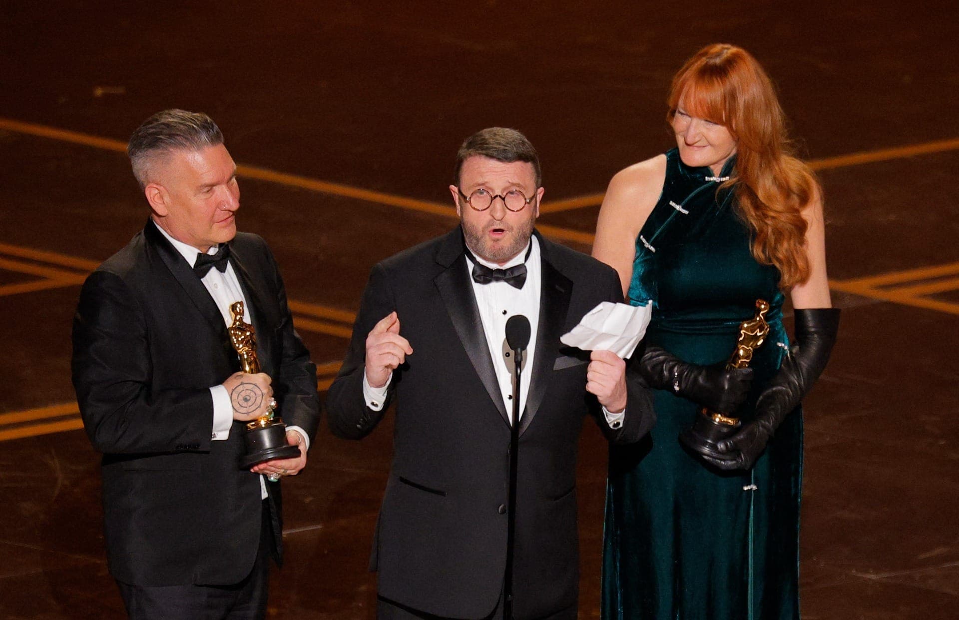 "Frankenstein" ganha o Oscar de Melhor Maquiagem e Cabelo