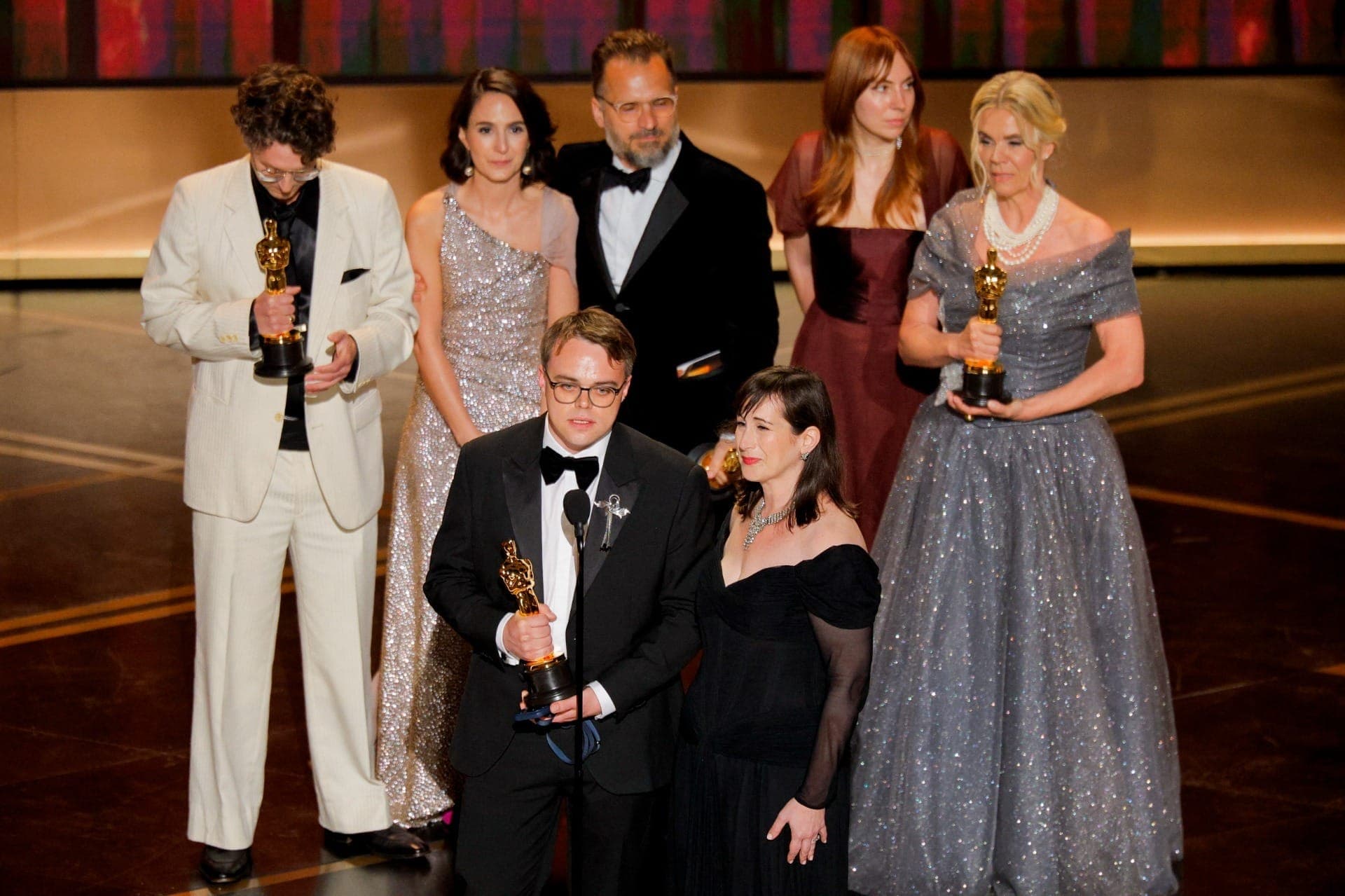 Pavel Talankin recebe Oscar de Melhor Documentário por "Mr. Nobody Against Putin"