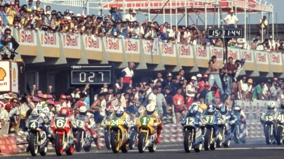 Goiânia entrou para história da MotoGP com título de Wayne Gardner em 1987