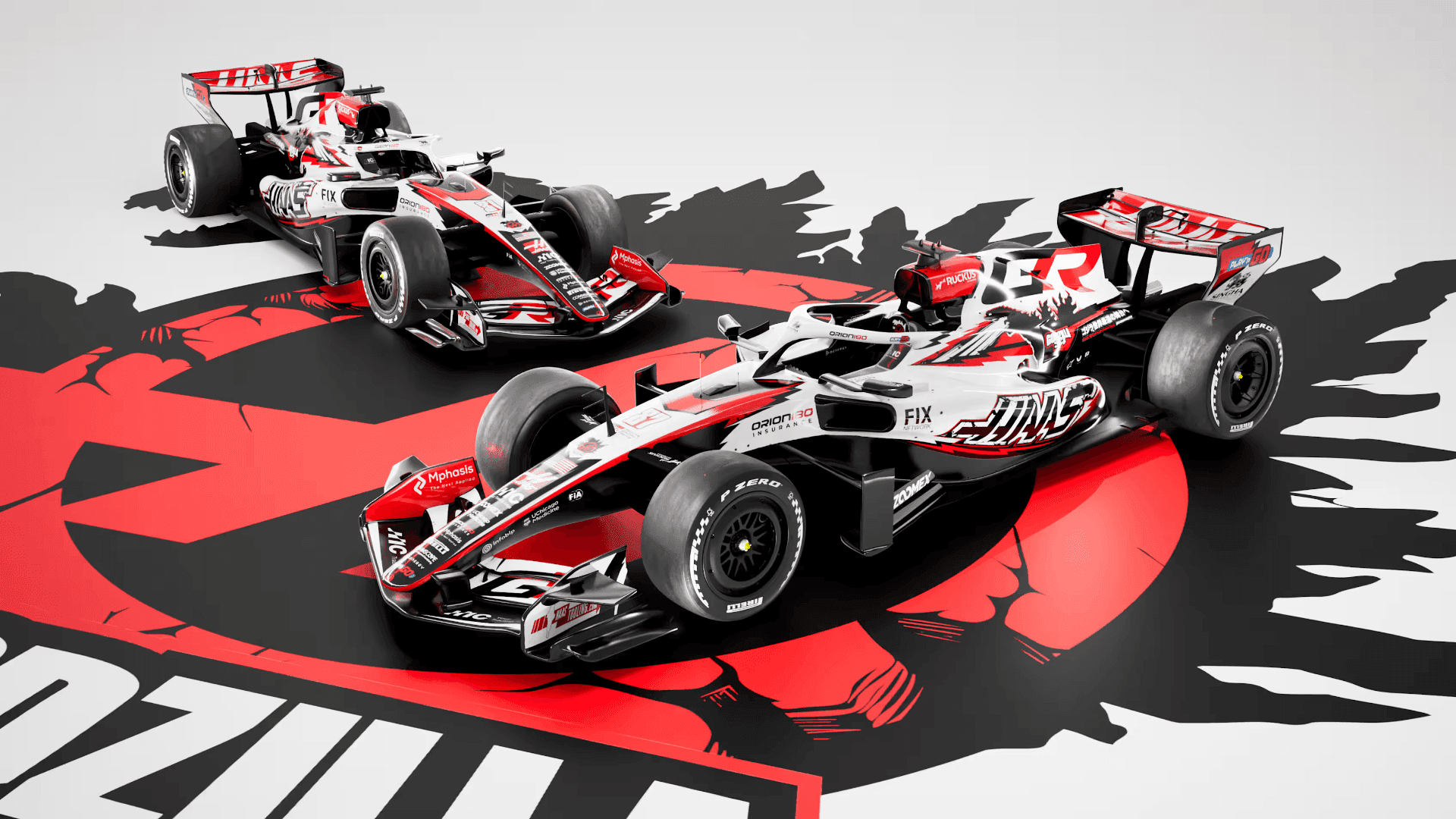 Haas revela pintura inspirada no Godzilla para GP do Japão