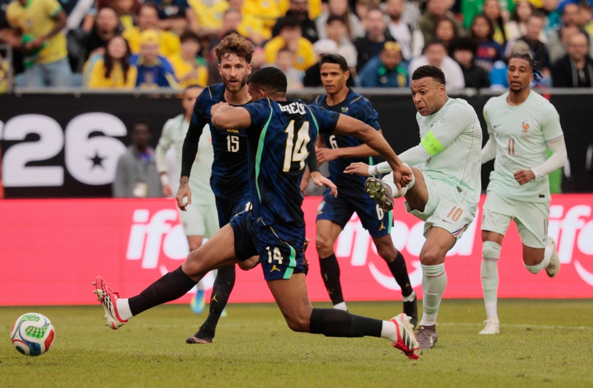 Brasil x França duelam em amistoso nos Estados Unidos