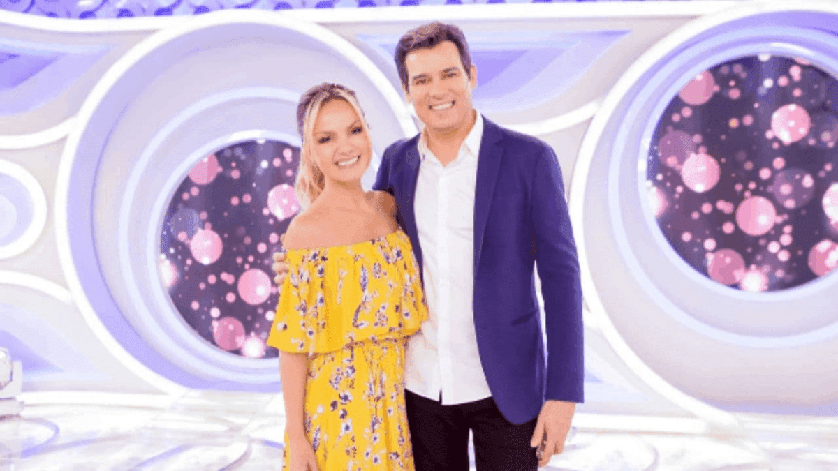 Celso Portiolli manda indireta para Eliana ao vivo