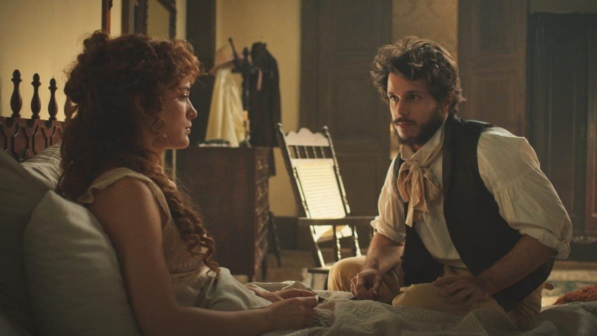 Fortunato conversa com Angélica sobre o estado de sua saúde