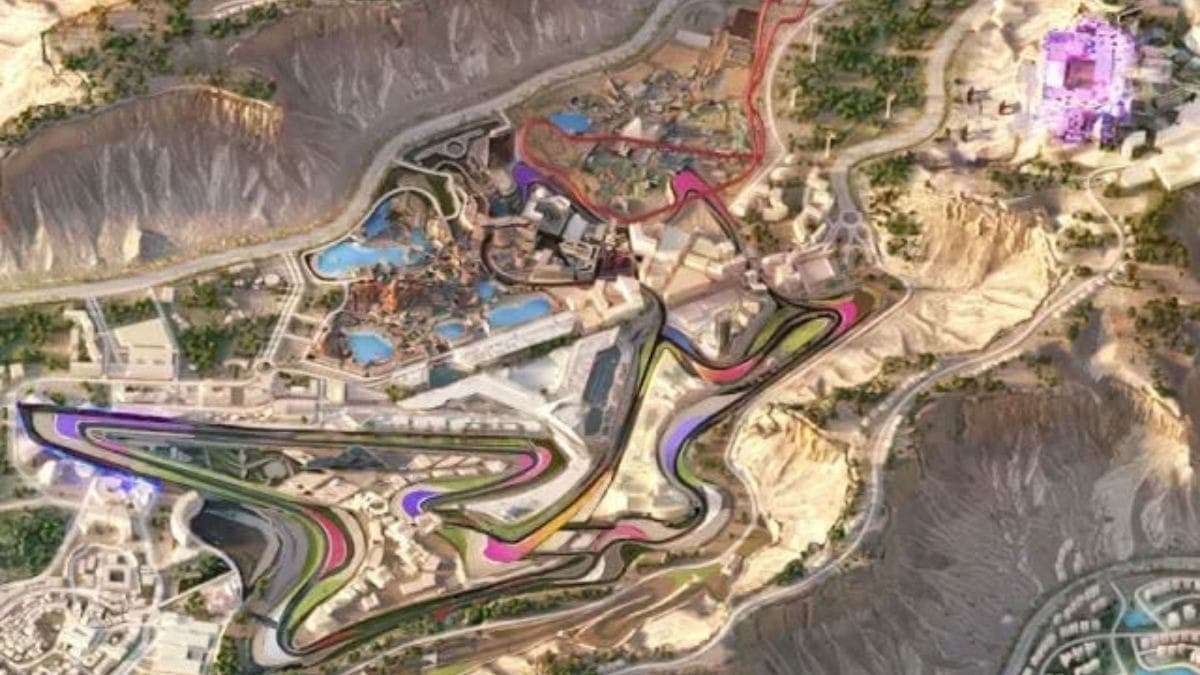 F1: novo circuito do GP da Arábia Saudita ganha forma com curva monumental