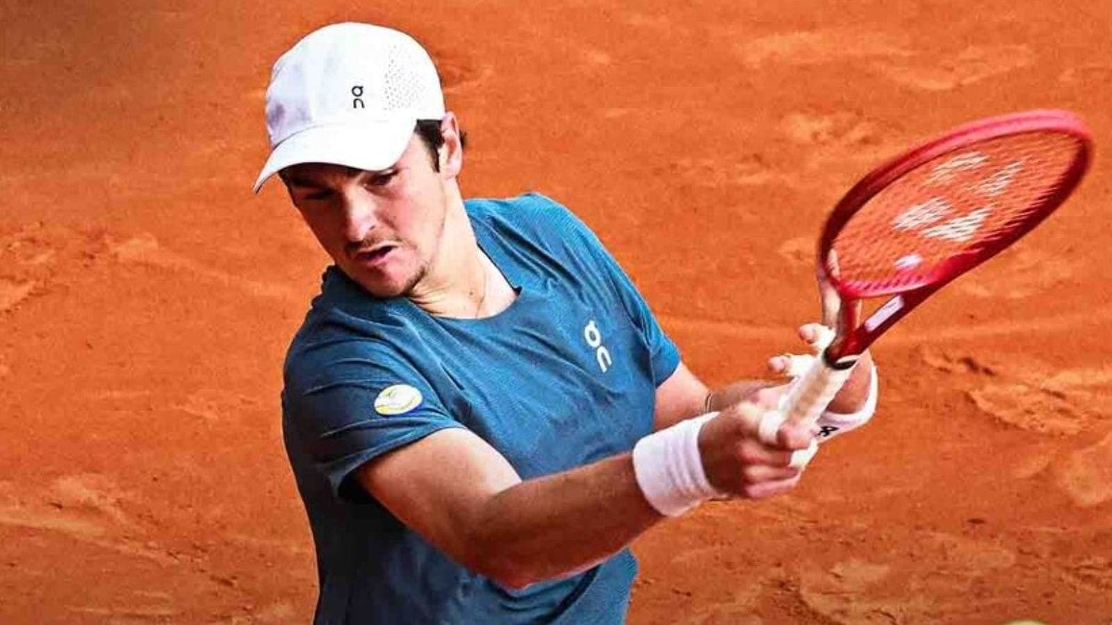 João Fonseca em ação no Masters 1000 de Monte Carlo