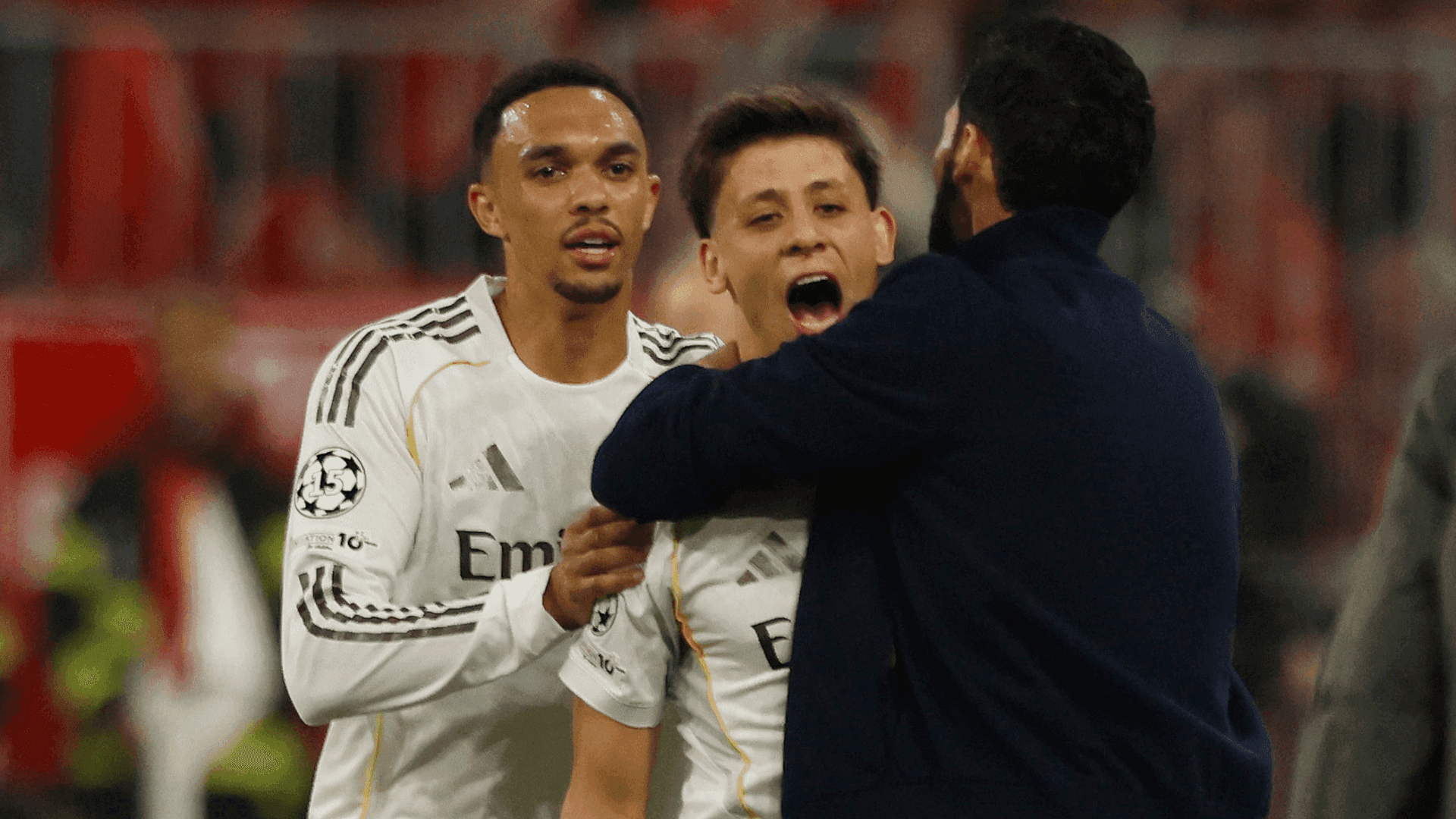 Arda Guller abre placar com 30 segundos de jogo para Real Madrid em cima do Bayern de Munique