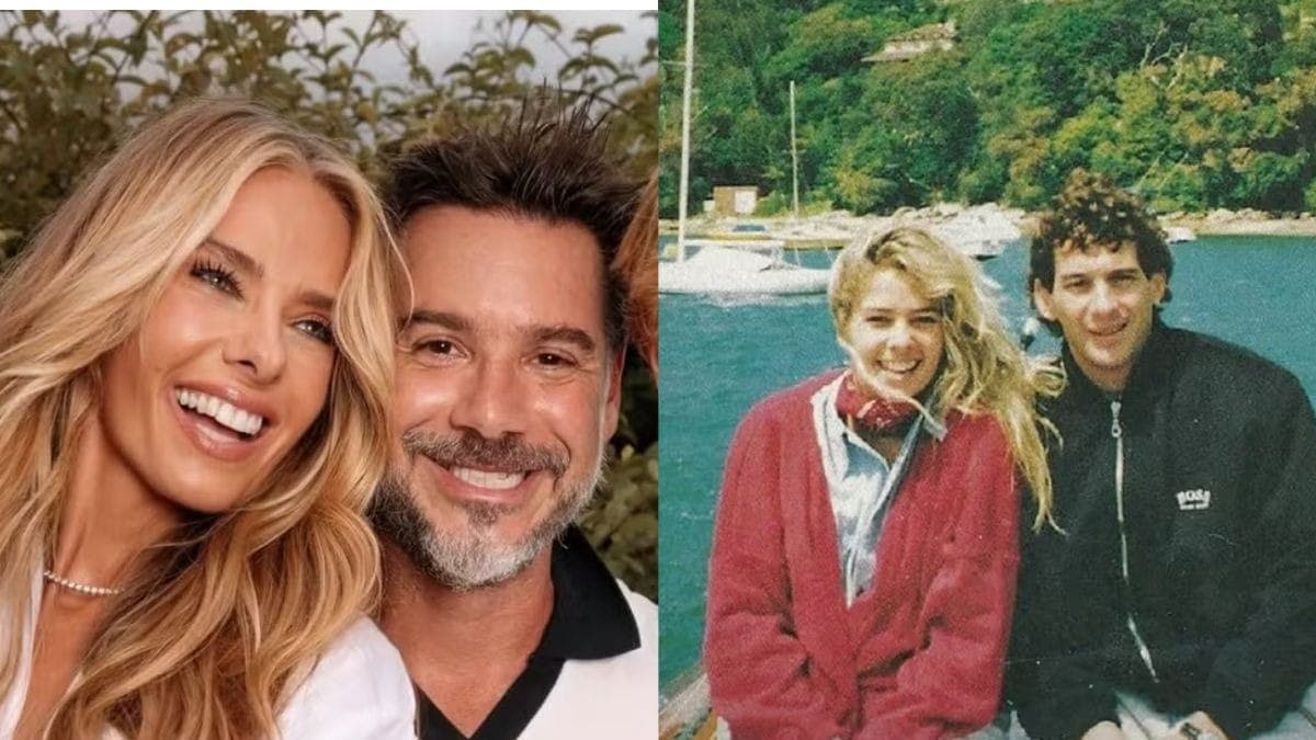 Adriane Galisteu hoje é casada com Alexandre Iódice