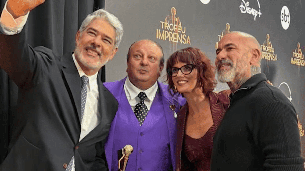 William Bonner e jurados do MasterChef