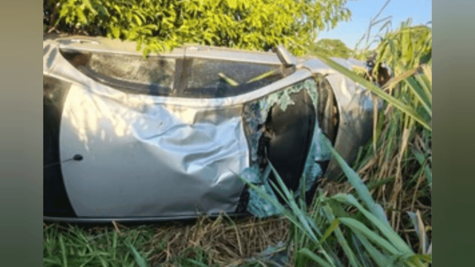 O acidente foi na região de Euclides da Cunha Paulista