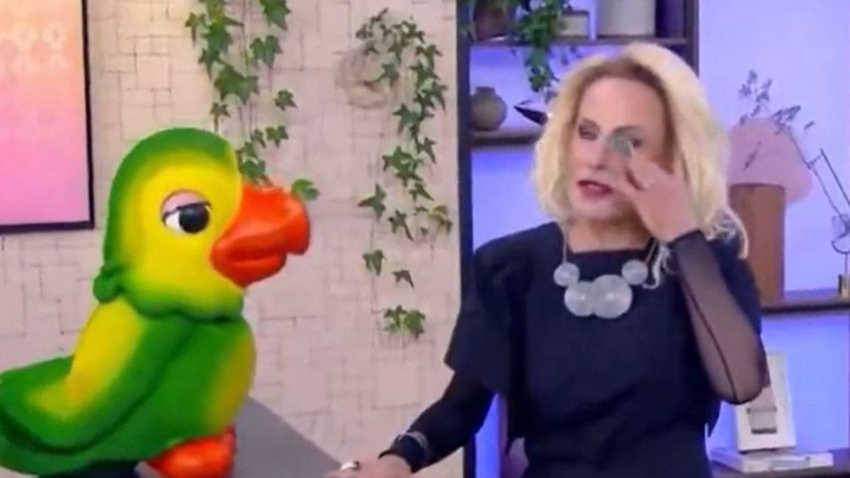 Ana Maria Braga se emocionou no 'Mais Você'