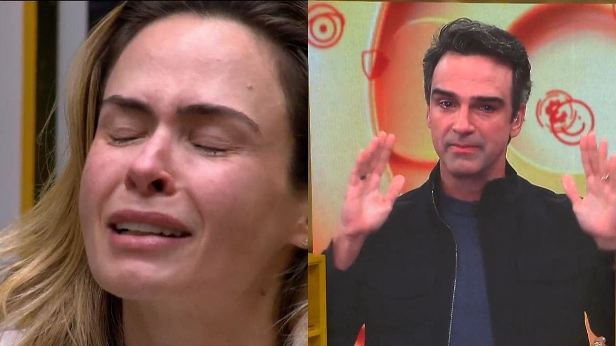 Ana Paula Renault e Tadeu Schmidt