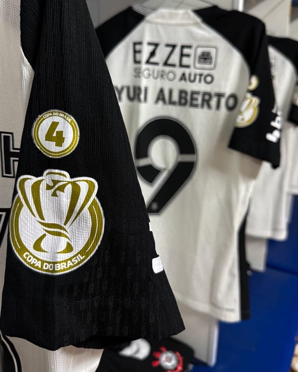 Corinthians irá usar patch de campeão da Copa do Brasil nesta temporada