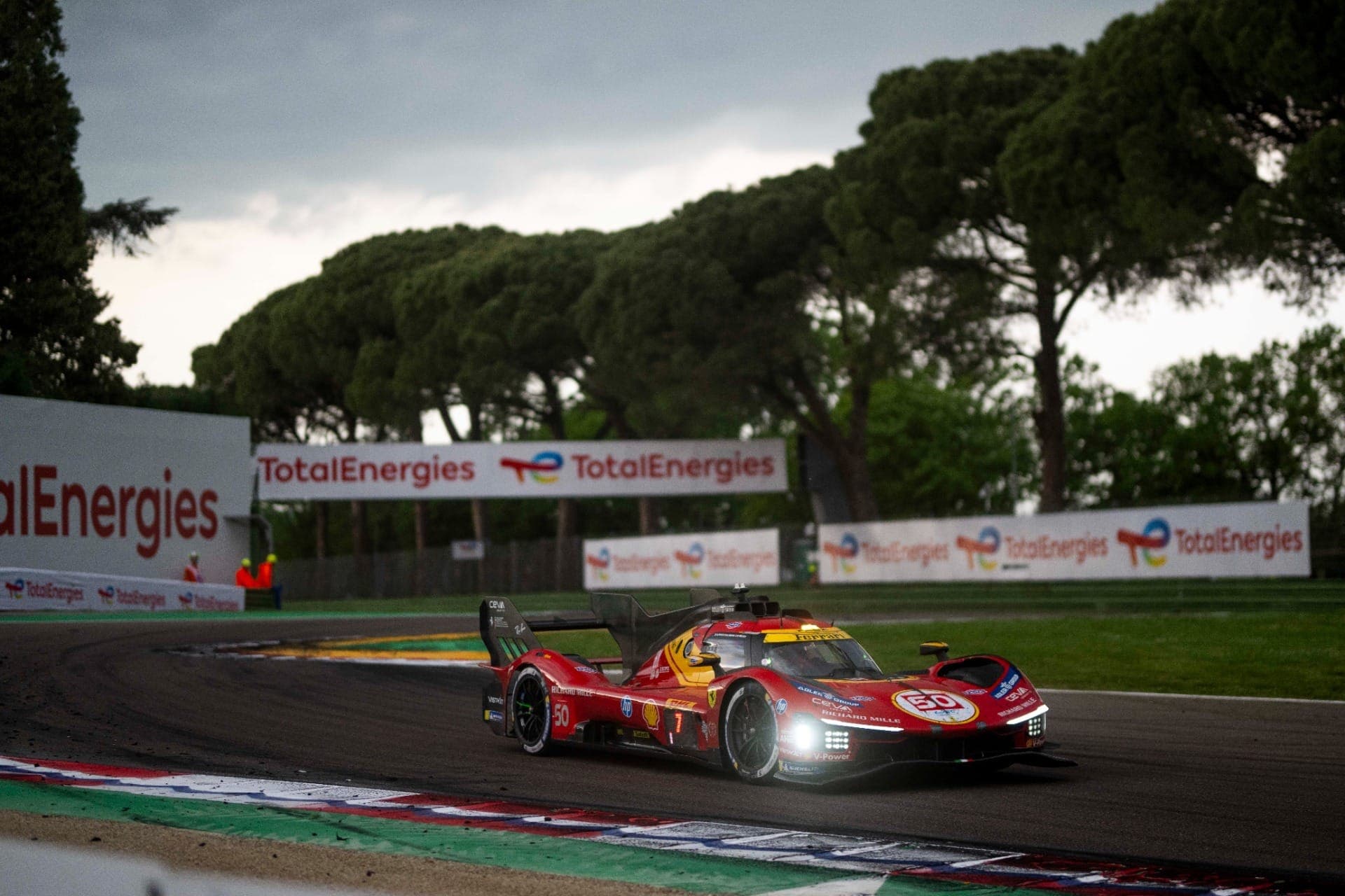 WEC: Ferrari realiza testes com 499P após derrota para Toyota em Ímola