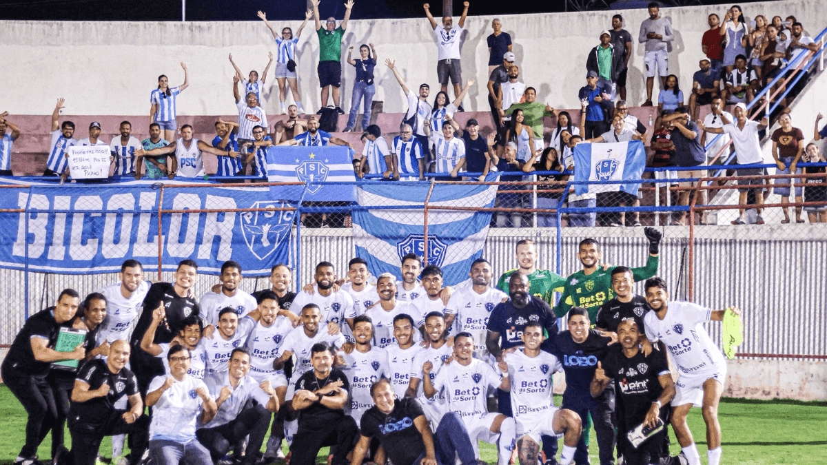 Paysandu comemora vitória sobre Itabaiana na Série C