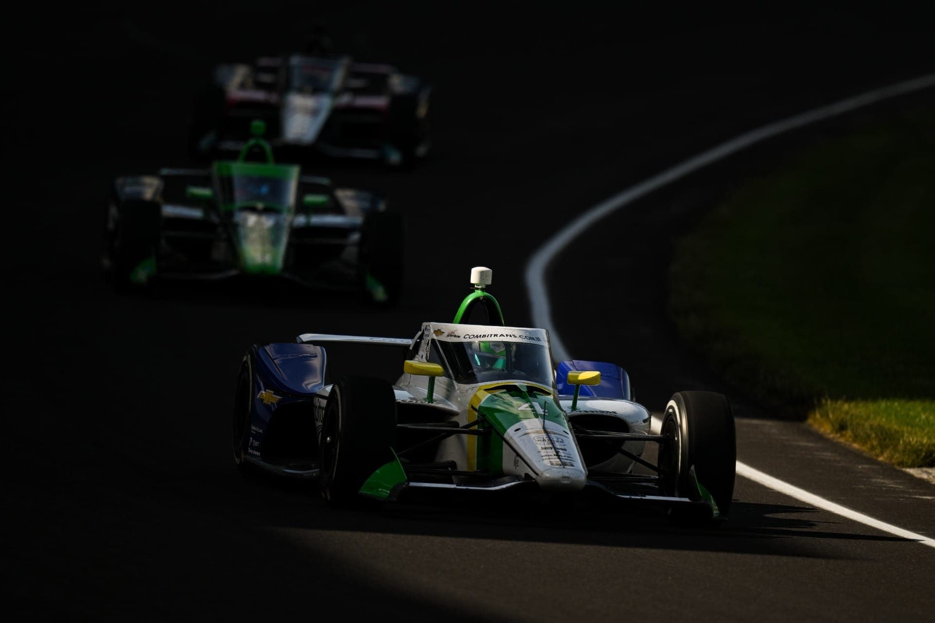 Caio Collet lidera teste da Indy em Indianápolis