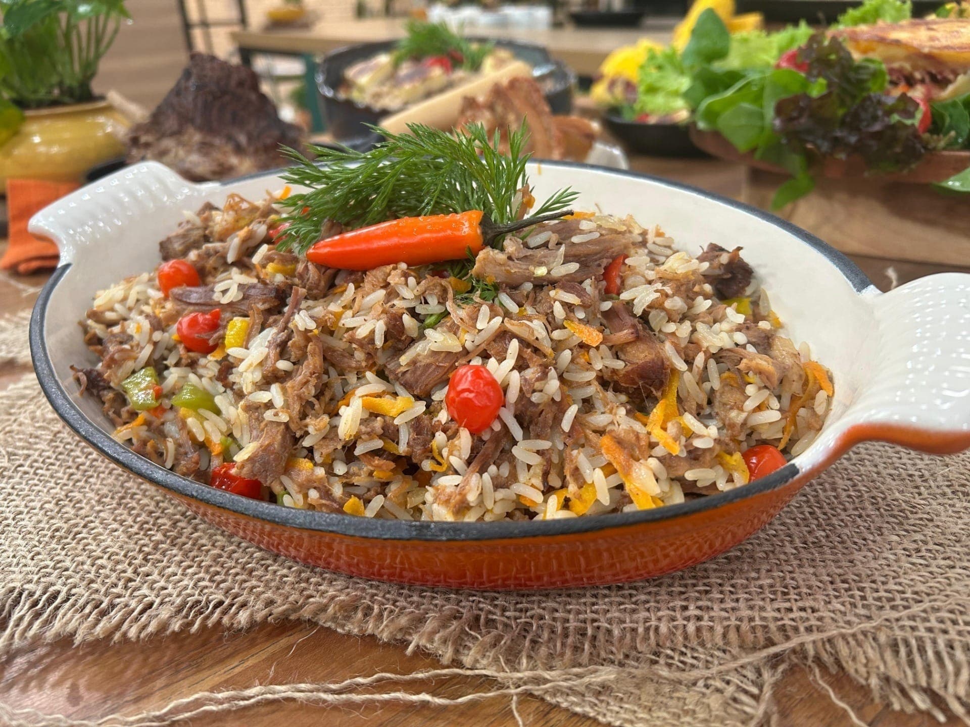 Arroz de Costela do Chef Josevaldo Brito