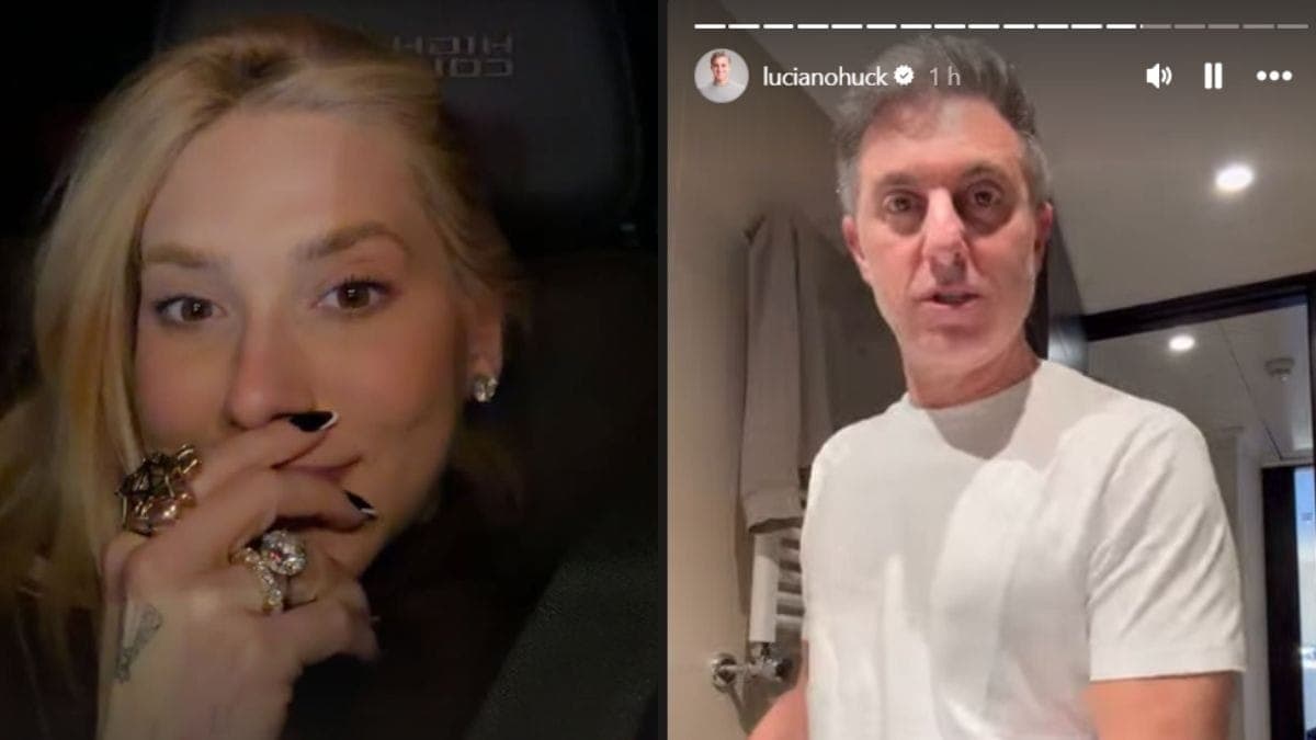 Virignia Fonseca e Luciano Huck