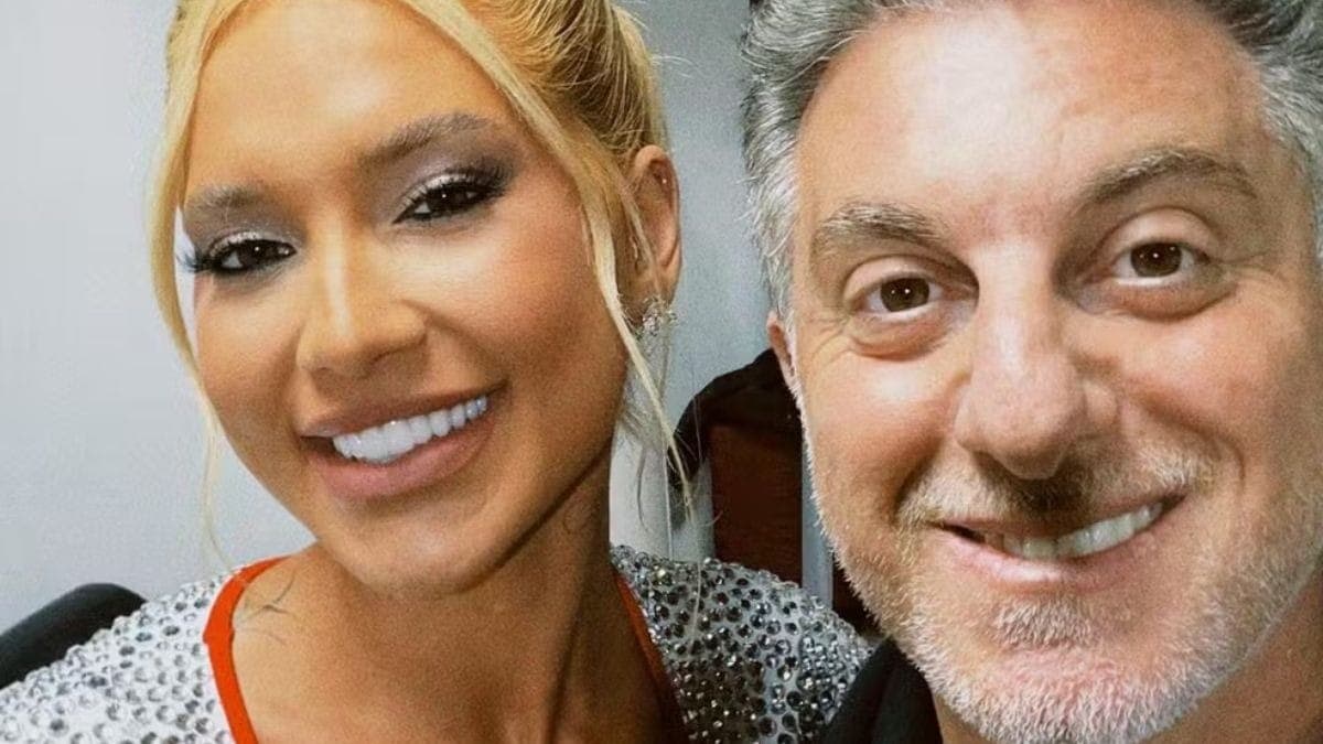 Virginia com Luciano Huck