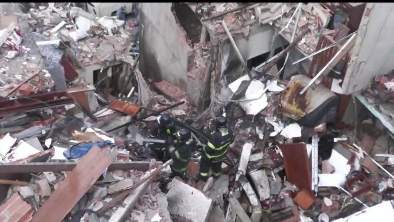 Explosão de gás destriui casas na Zona Oeste de SP e danificou um prédio