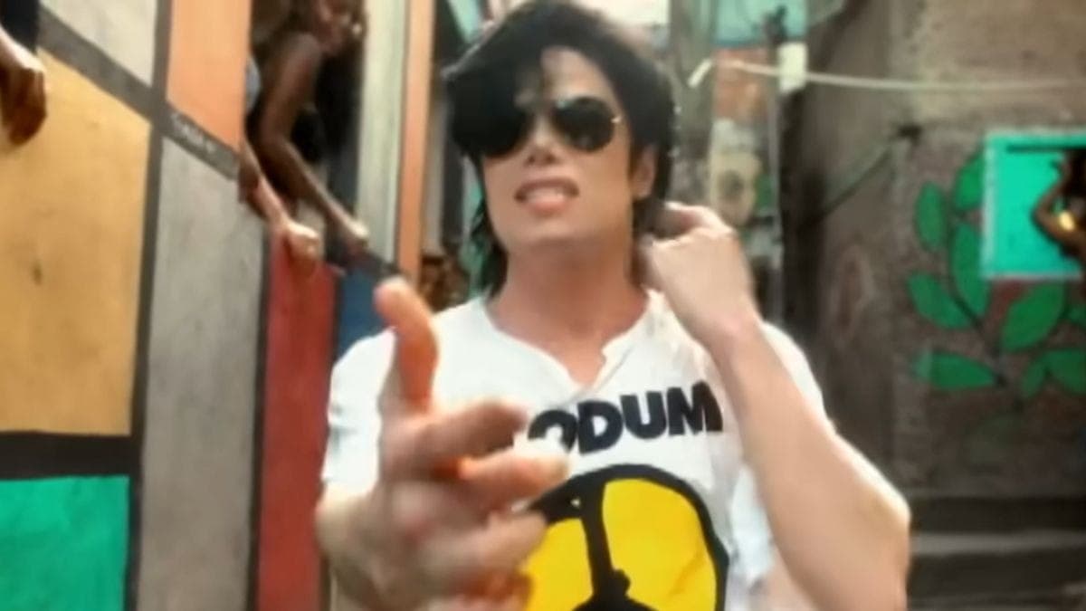 Michael Jackson no Morro Santa Marta