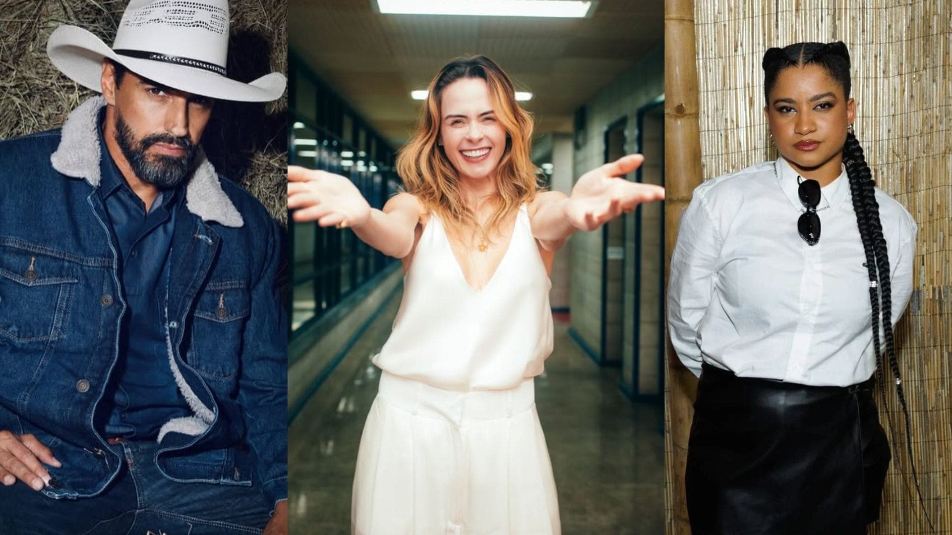 Alberto Cowboy, Ana Paula Renault e Milena Moreira