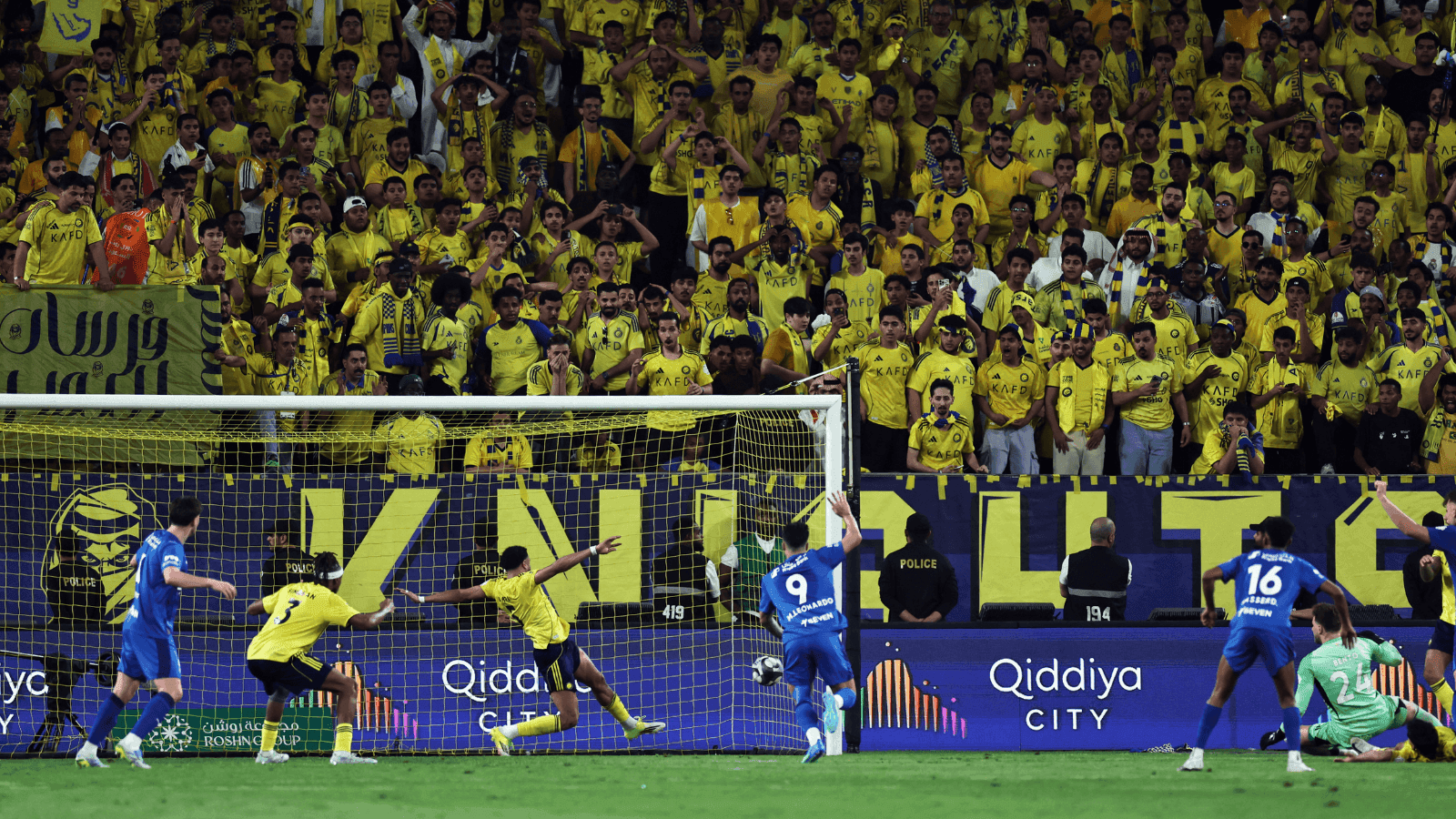 Bento em fala em gol do Al Hilal no clássico com Al Nassr