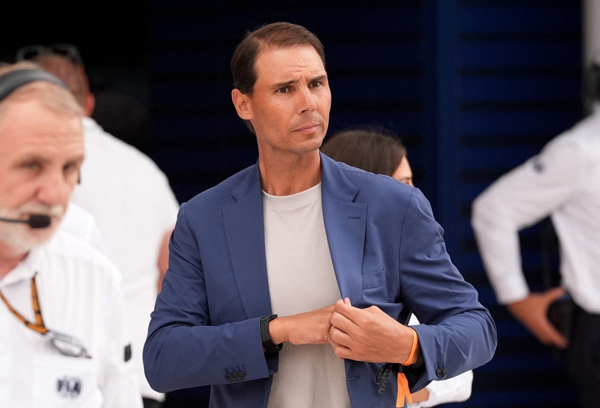 Rafael Nadal no GP de Miami de Fórmula 1