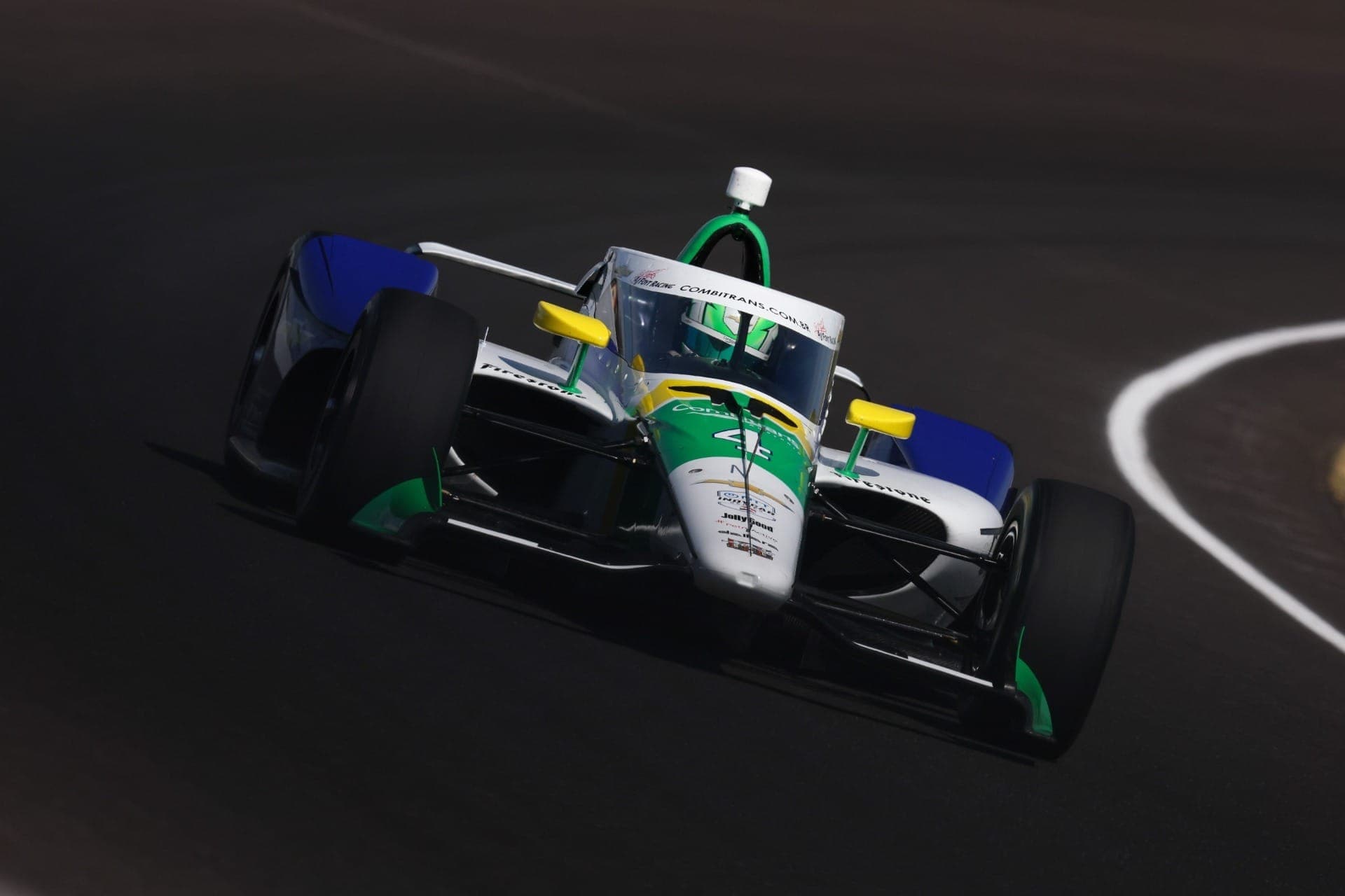 "Estamos indo com bastante calma e de forma progressiva", analisou piloto da AJ Foyt