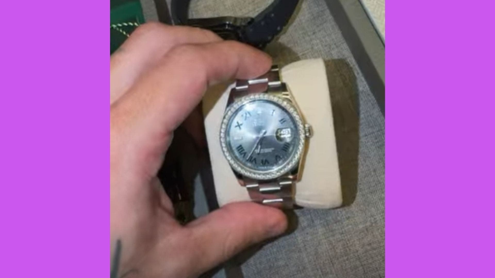 Rolex Dalejust de Zé Felipe