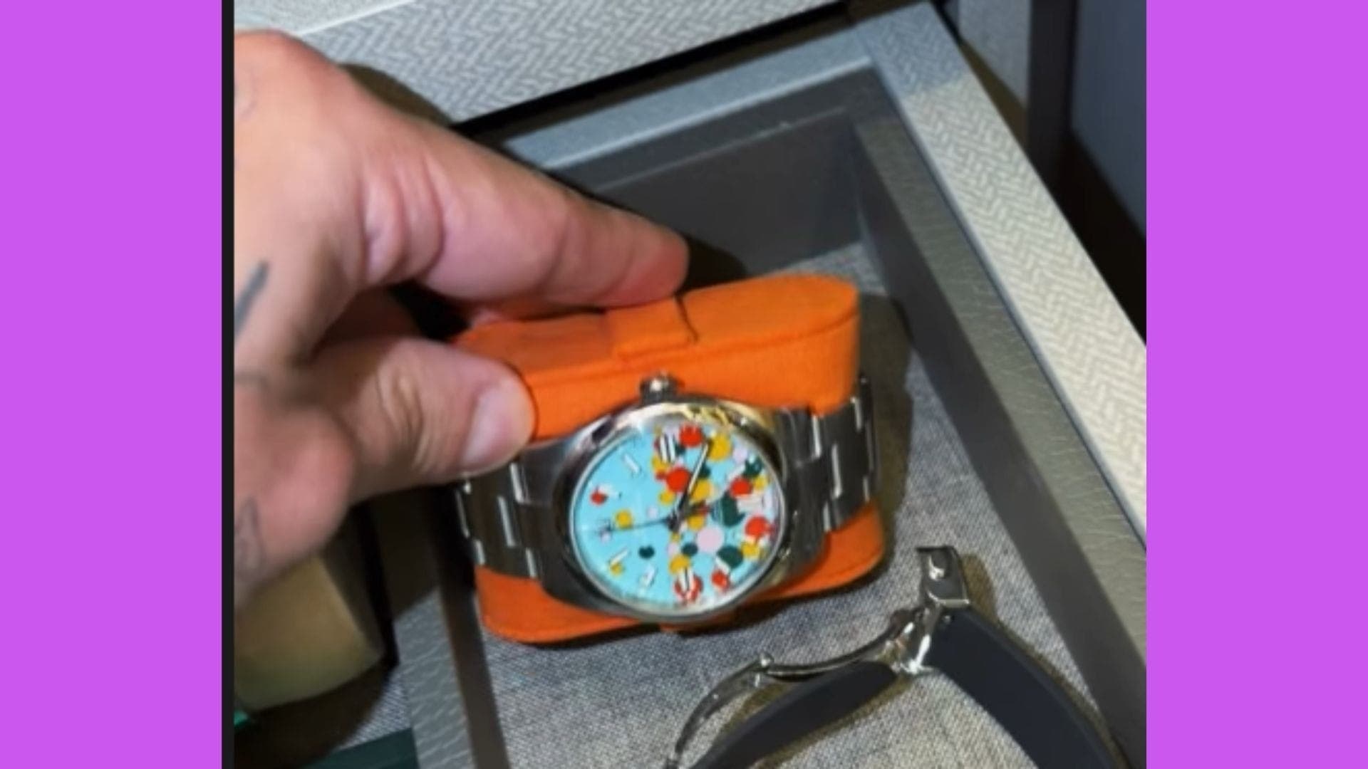 Rolex Oyster Perpetual 'Celebration' de Zé Felipe
