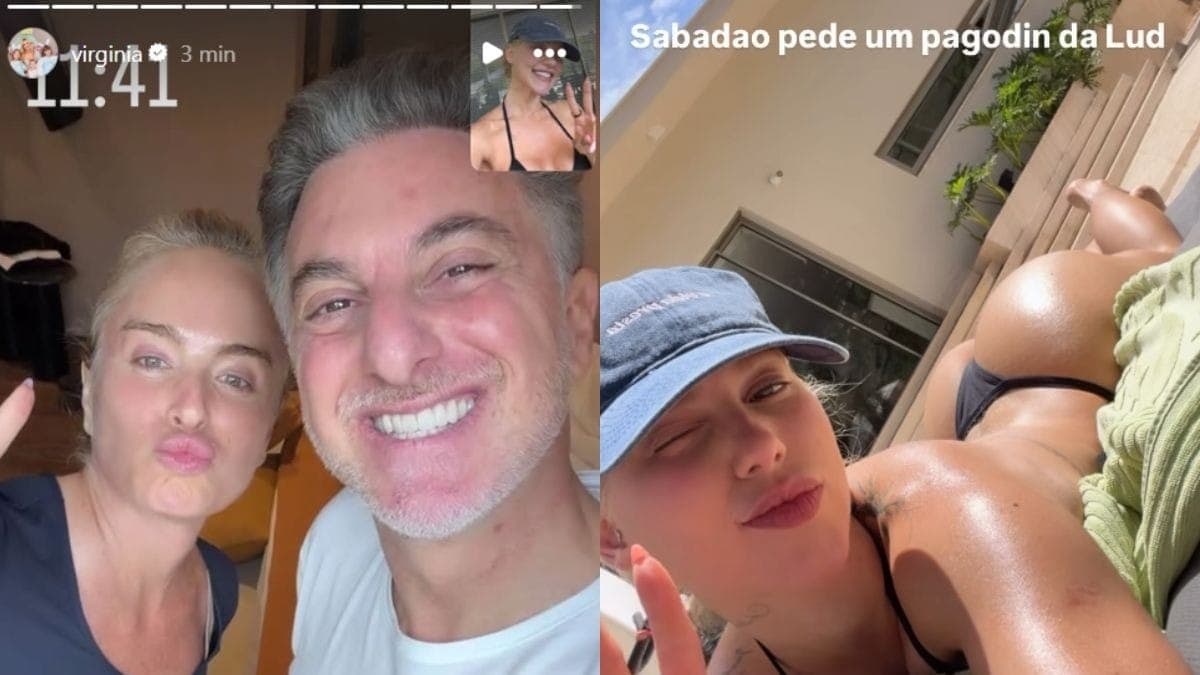 Huck e Angélica ligaram para Virginia