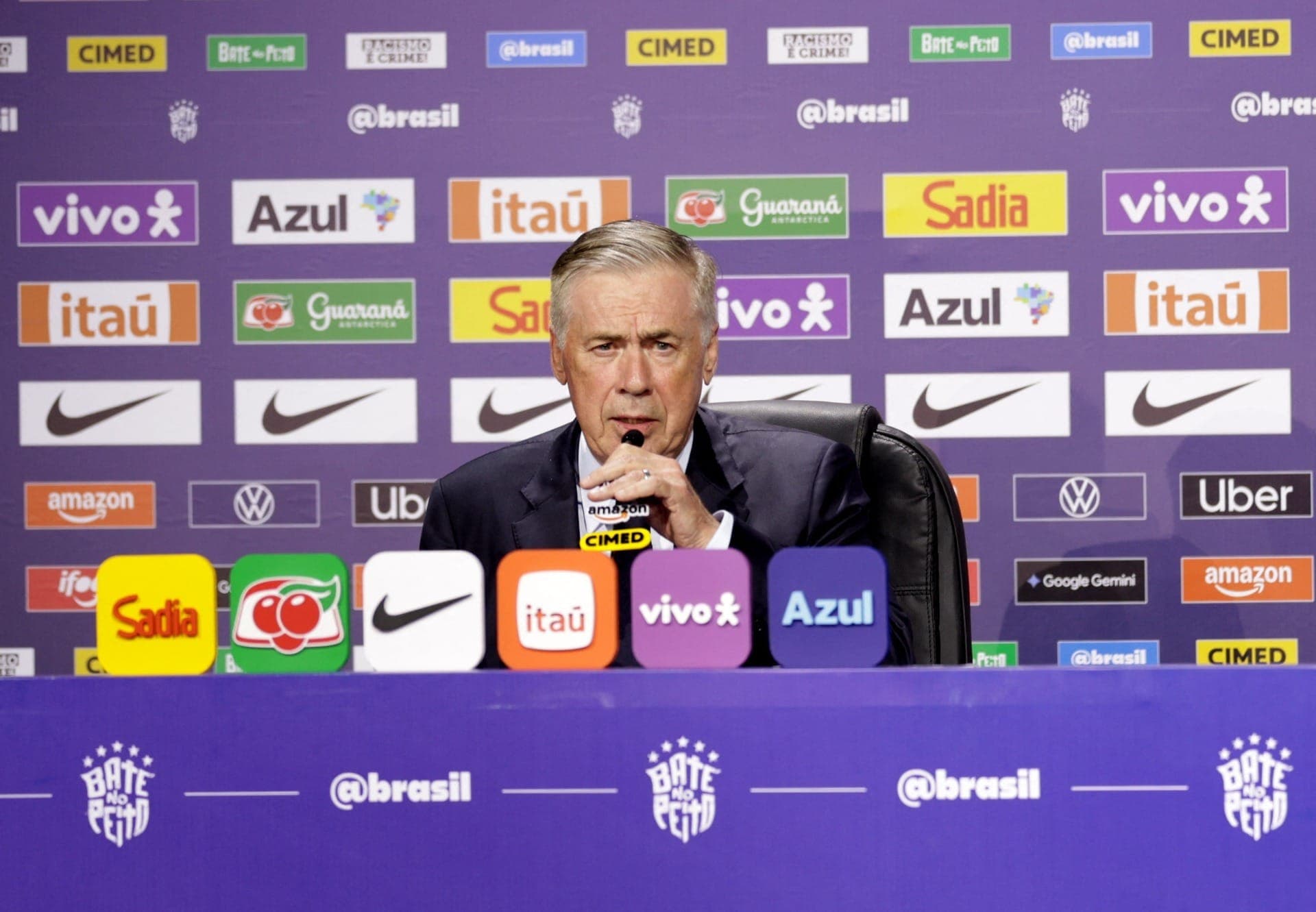 Carlo Ancelotti anuncia os 26 convocados para Copa do Mundo