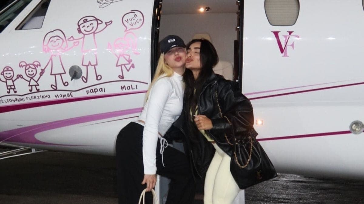 Virginia e Duda Freire foram para Dubai