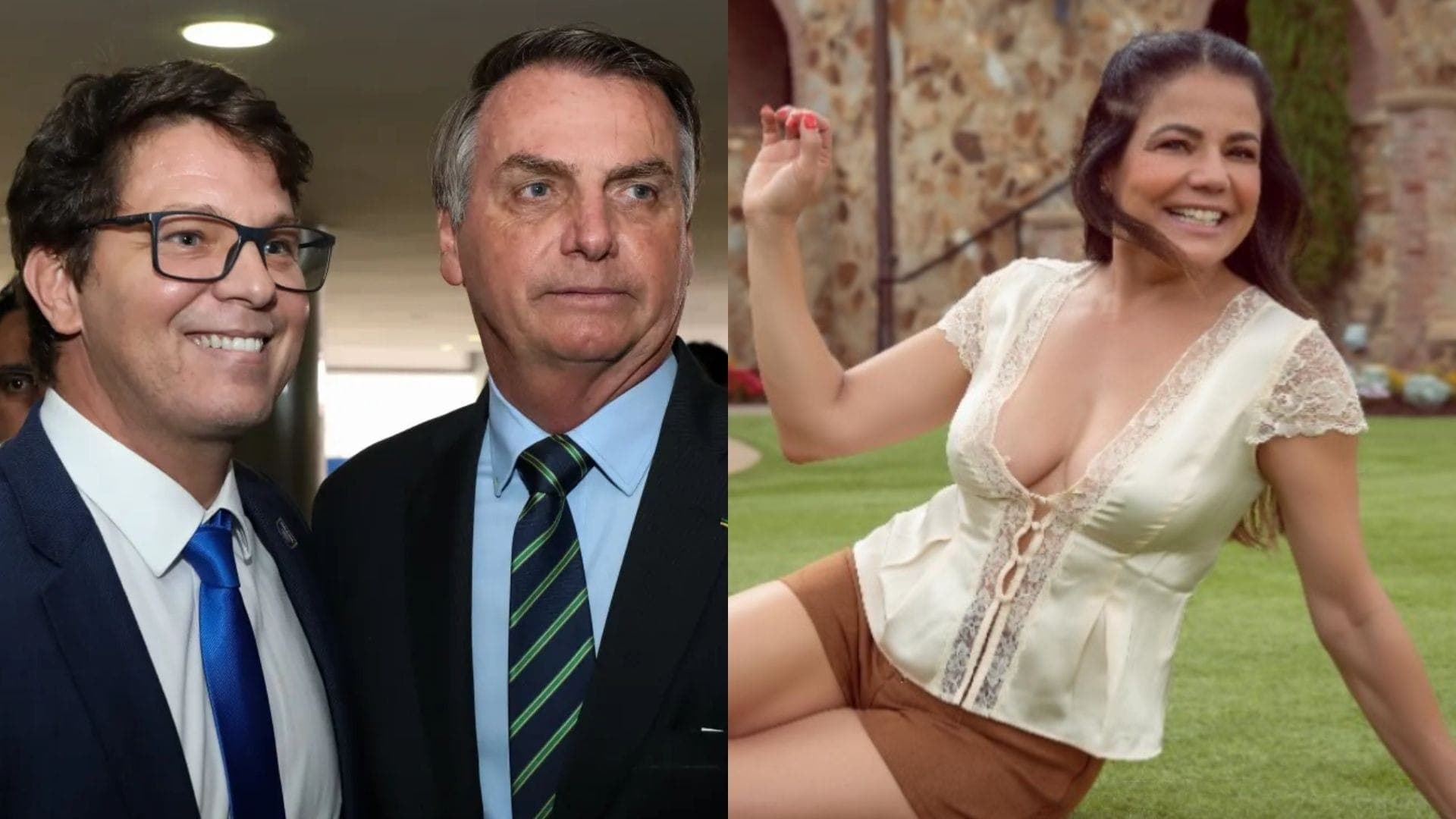 Nívea Stelmann é ex de Mário Frias, produtor do filme de Bolsonaro