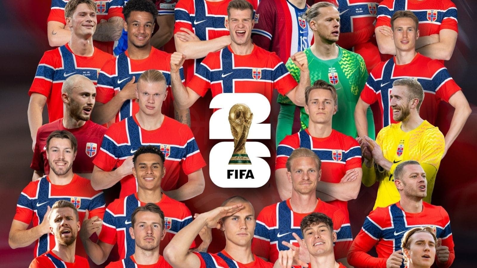 Noruega está convocada para a Copa do Mundo de 2026