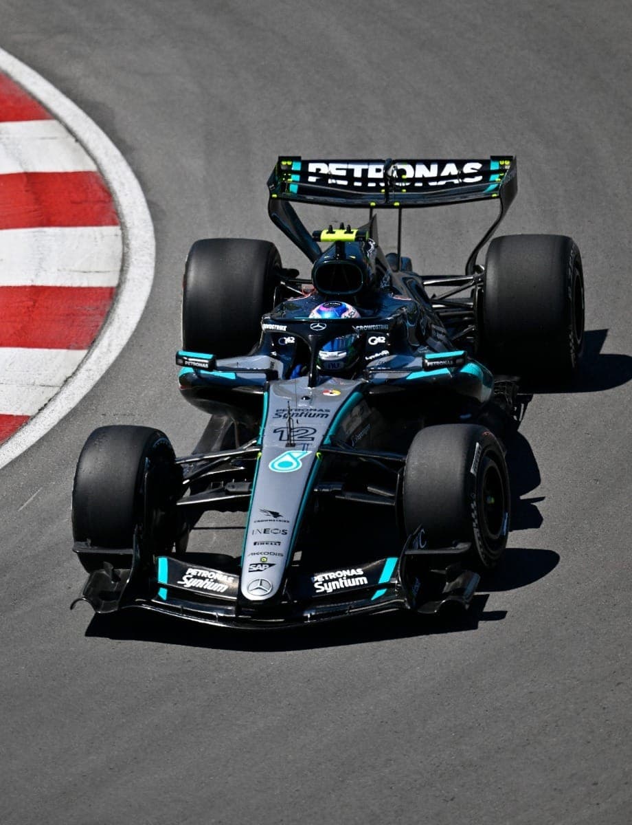 Kimi Antonelli (Mercedes) no treino livre do GP do Canadá 2026