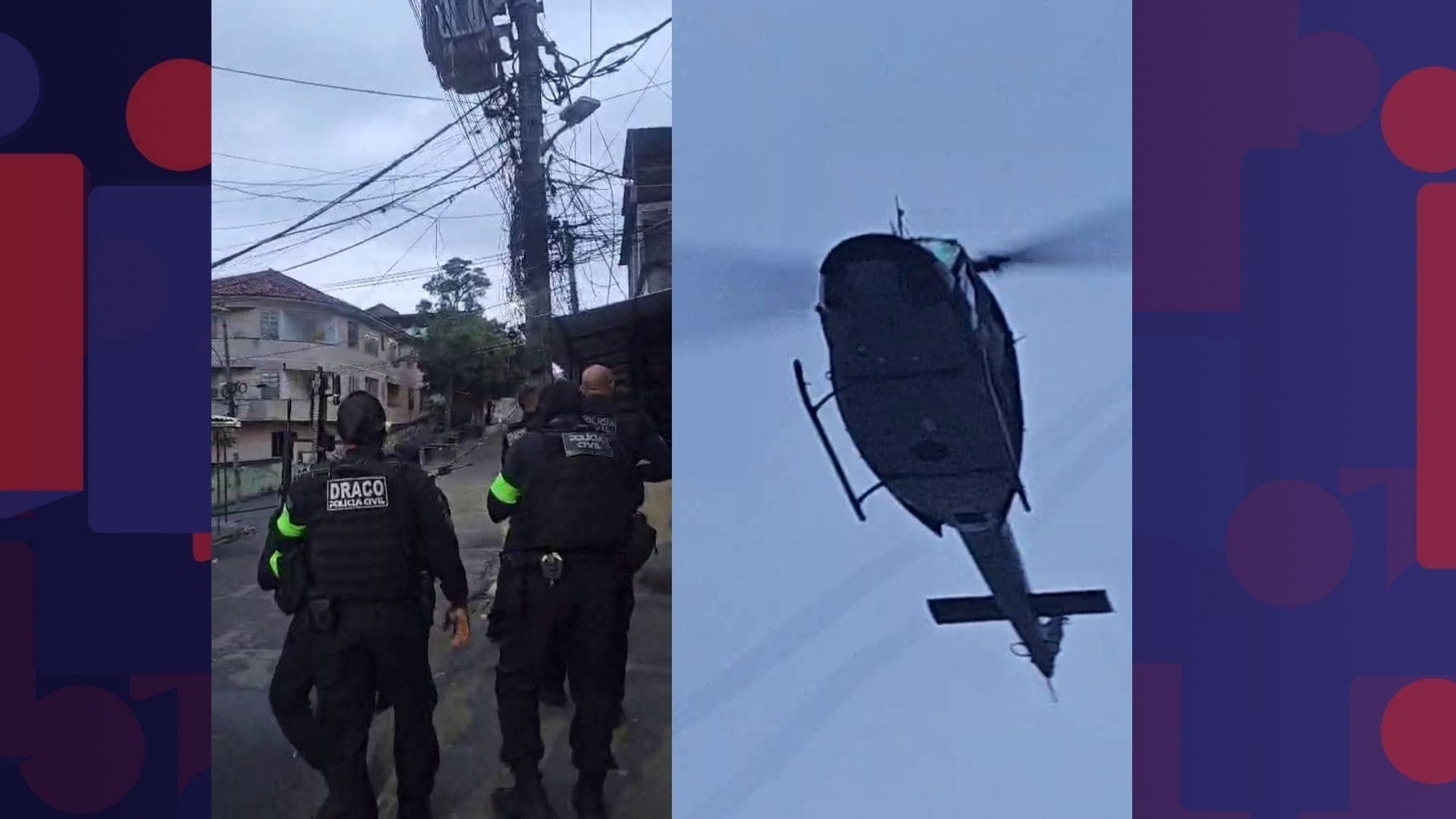Operação da polícia no Complexo do Lins