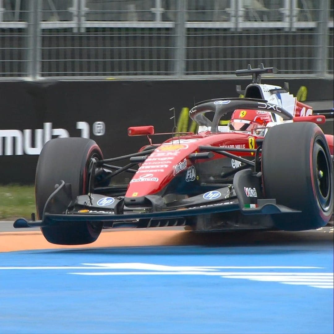 Charles Leclerc (Ferrari) na classificação do GP do Canadá 2026