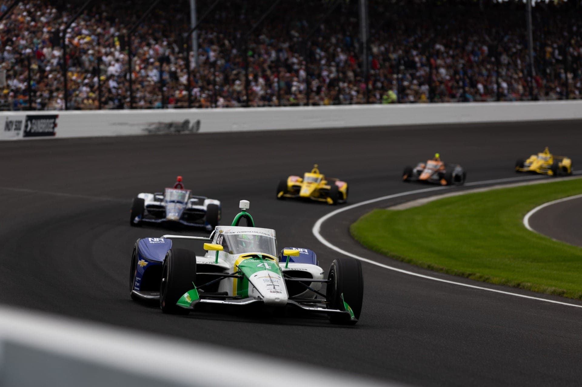 Caio Collet (AJ Foyt) nas 500 Milhas de Indianápolis 2026