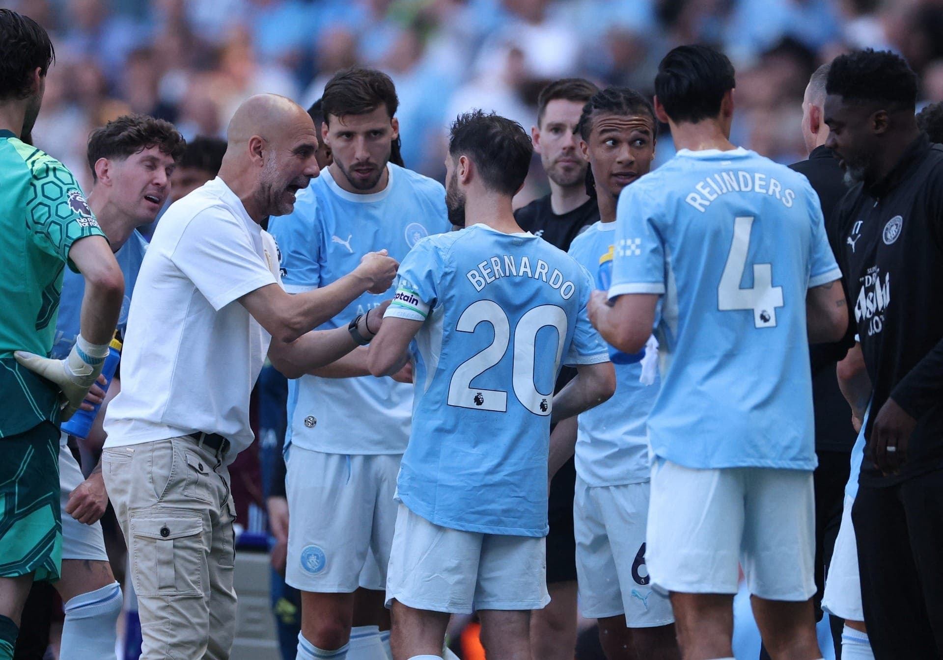 Guardiola faz último jogo no comando do Manchester City