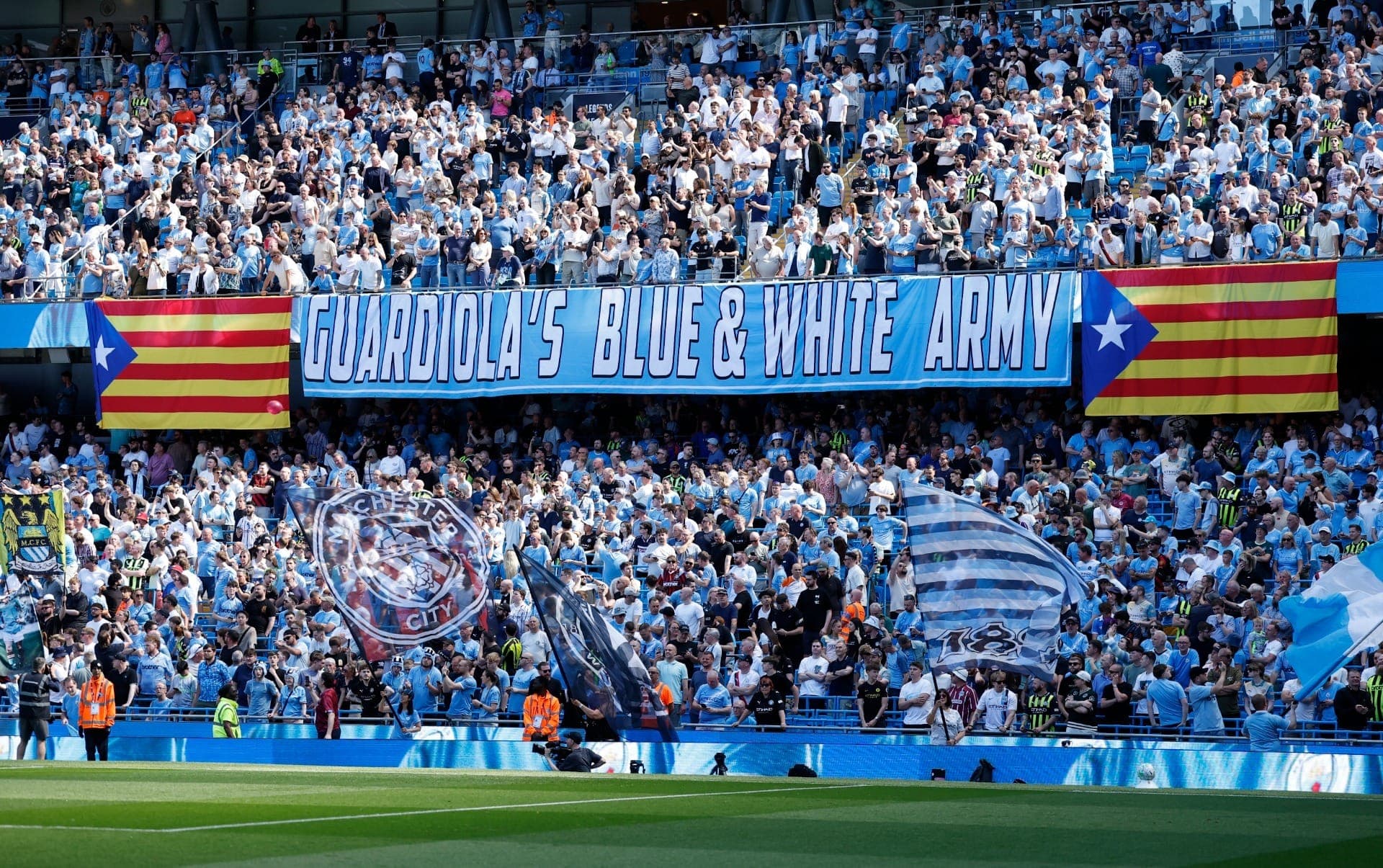 Guardiola faz último jogo no comando do Manchester City