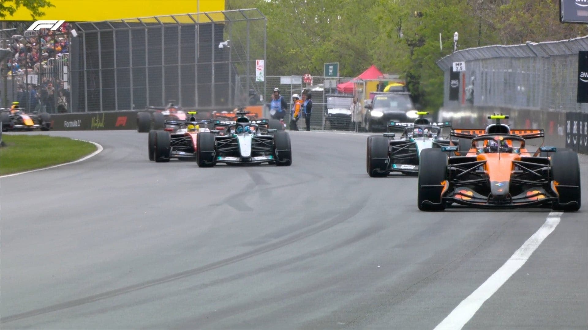Lando Norris (McLaren) assume liderança do GP do Canadá 2026