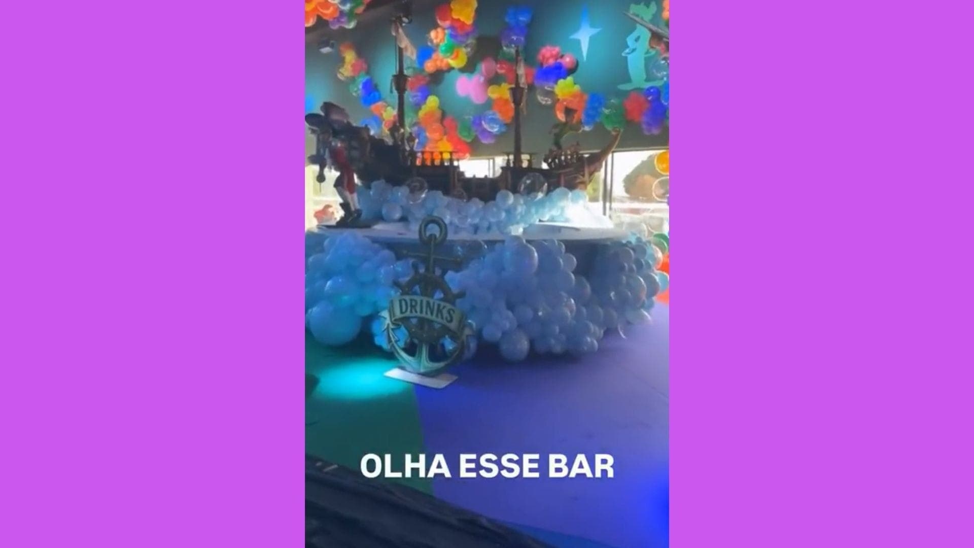 Bar da festa terá tema de Peter Pan, sucesso da Disney